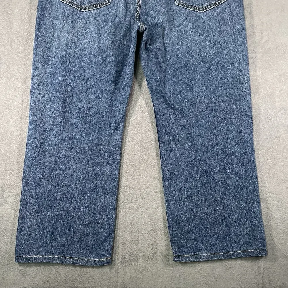 Levi’s 514 Jeans Blue Men’s 42x30 Straight Fit Mid Wash Denim